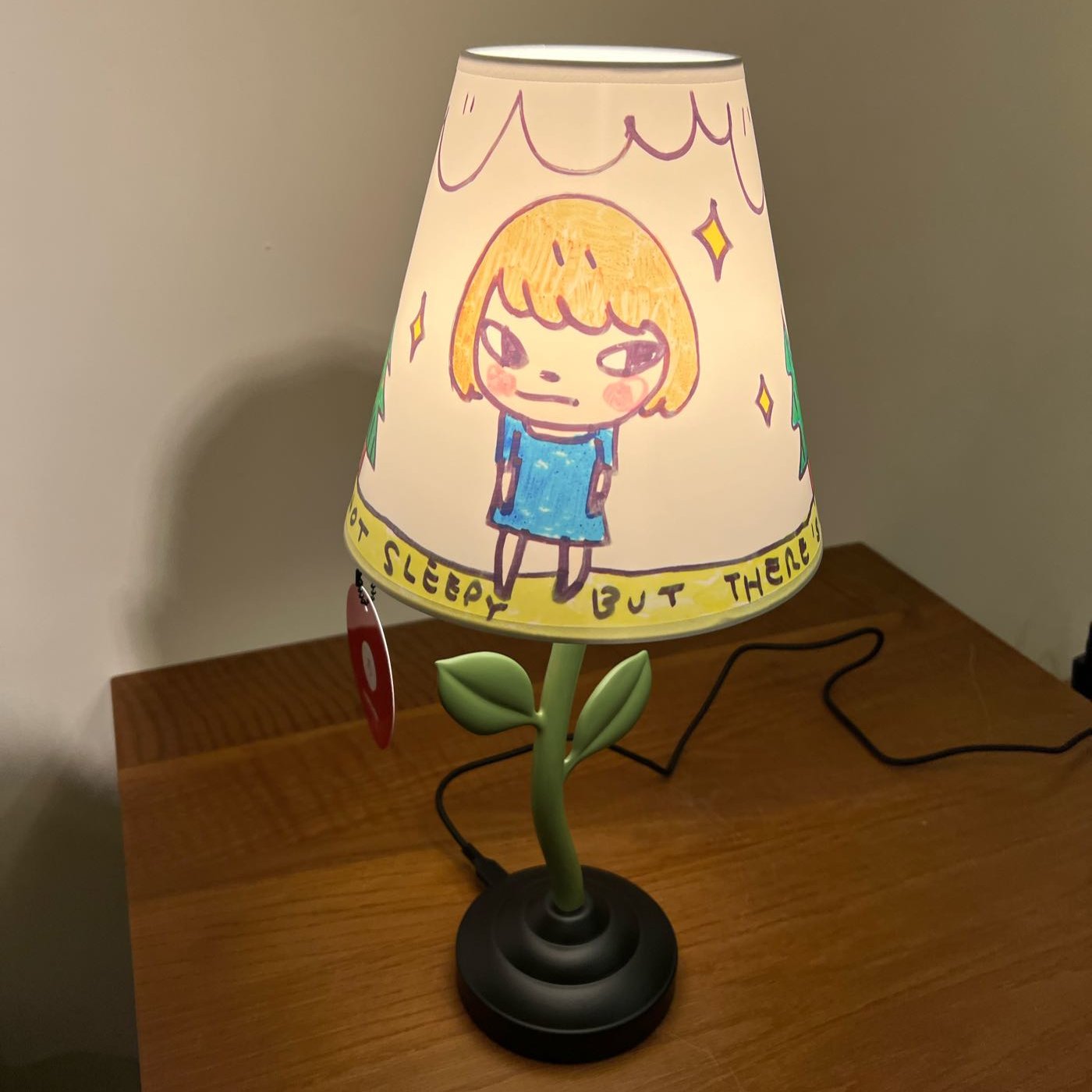 奈良美智檯燈當代藝術家藝術品Y.N. LAMP BY YOSHITOMO NARA 台北現貨