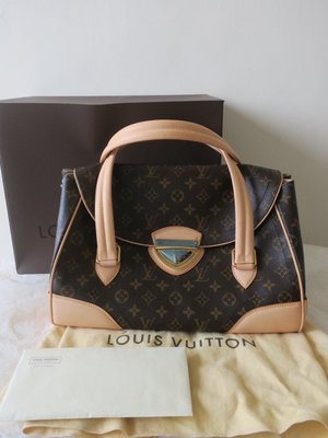LV真品Louis Vuitton M40120 GM醫生包肩背包手提包 媽媽包