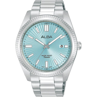 ALBA 雅柏 Prestige 簡約三針石英腕錶-42.2mm藍(VJ42-X353G/AS9S71X1)