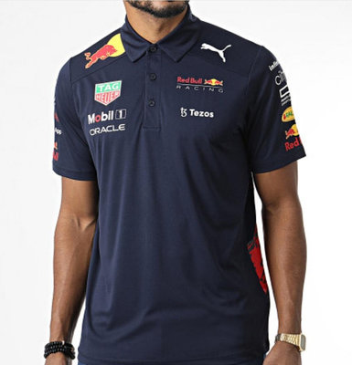 全新正品Puma X Red Bull Racing Team紅牛車隊聯名款Polo衫L