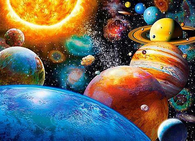 新品 宇宙太陽系 波蘭進口兒童拼圖300片