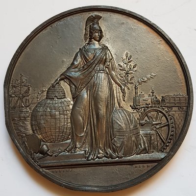 英國鐵章 1851 UK Great Exhibition at Crystal Palace Medal