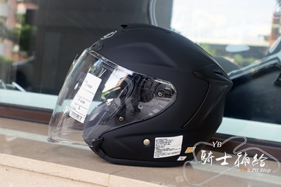 ⚠YB騎士補給⚠ SHOEI J-FORCE IV 素色 消光黑 半罩 安全帽 輕量化 眼鏡溝 J-FORCE 4