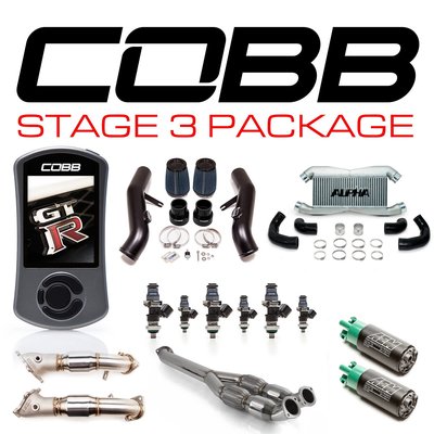 =1號倉庫= COBB Tuning Stage 3 動力套裝 鋁管進氣 含變速箱電腦 NISSAN GTR R35