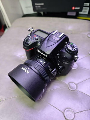 尼康D7200+永諾50mm 1.8定焦鏡頭，尼康單反相機，
