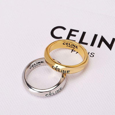 wVintage中古戒指 Celine賽琳中古戒指