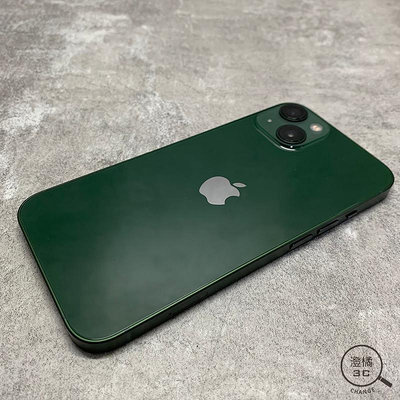 『澄橘』Apple iPhone 13 128G 128GB (6.1吋) 綠 二手《歡迎折抵 手機租借》A65734