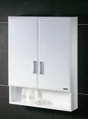 【亞御麗緻衛浴】防水發泡板五層環保結晶鋼烤雙門置物櫃 FS-05
