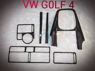 全新 絕版品 vw golf 4 MK IV 木飾板 德製 核桃木 福斯 極美 內裝 飾版 GTI 16V 德祥行