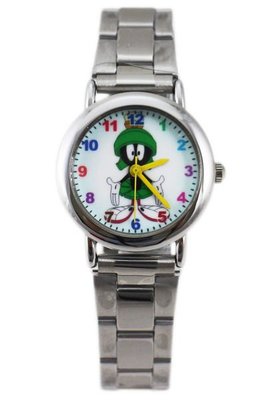 【卡漫迷】馬文 金屬 兒童錶  ㊣ Marvin 火星人華納 Looney Tunes 樂一通 手錶 卡通錶 女錶 349元