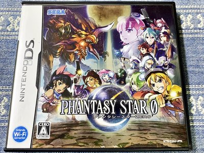 (有說明書) NDS DS 夢幻之星 0 Phantasy Star Zero 任天堂 3DS 2DS 主機適用 J5