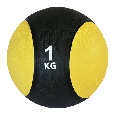 1kg 藥球 重力球 復健球 重量訓練器材 核心訓練 橡膠藥球 拋球 重訓球 力量球