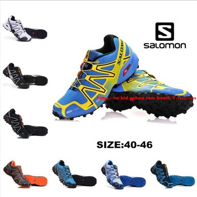 Salomon Speed Cross III戶外防滑越野跑鞋男士輕便徒步登山鞋-花花優品雜貨鋪