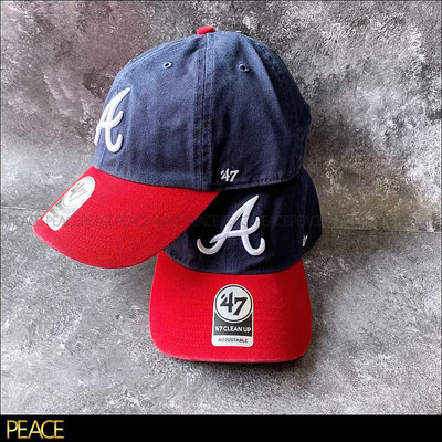 【PEACE】47Brand 47 MLB Atlanta Braves 亞特蘭大 勇士隊 老帽