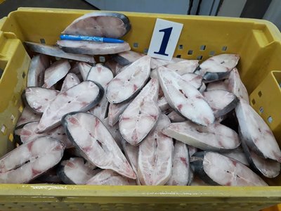 【佳魚水產】銀鯰魚片 巴沙魚（1號4-5A/斤) 6kg/箱 一箱約40片左右