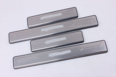 現貨 適用于2015款RANGER帶燈門檻條 LED迎賓踏板 裝飾件-不銹鋼