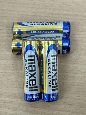 電池通 maxell 鹼性電池3號 AA LR6 1.5V 兩顆