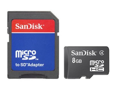 SanDisk 8G Micro SD MicroSD Class4 記憶卡 8GB C4