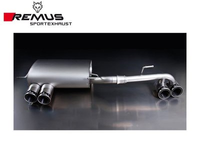 【Power Parts】REMUS 雙尾段(含尾飾管) BMW E82 1M COUPE 2011-