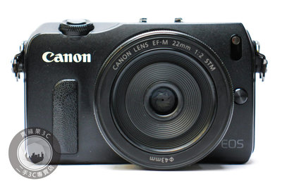 【台南橙市3C】Canon EOS M 黑 單機身＋ 22mm f2 STM 二手 APS-C 單眼相機 #86294