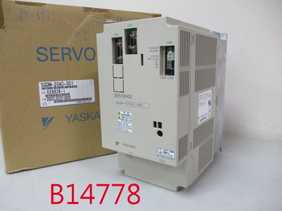 【全冠】日本安川 SGDM-20AC-SD1 伺服驅動器 伺服馬達驅動器 附說明書 (B14778)