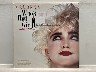 晨雨黑膠【電影】美首版,Sire,Promo,1987版, Who's That Girl - Madonna