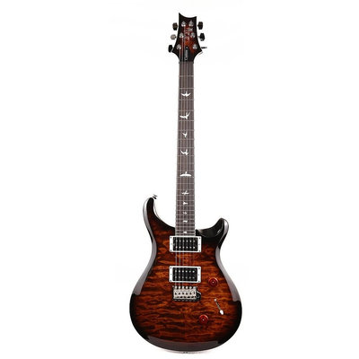 《民風樂府》PRS SE Custom 24 Quilt 電吉他 Black Gold Burst 黑金漸層塗裝
