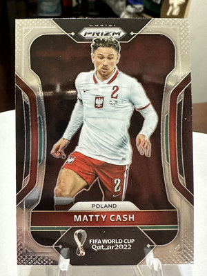 Matty Cash #168 世足 帕尼尼 2022 World Cup Prizm Panini 卡達 世界盃 波蘭