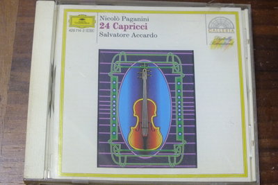 DG-Accardo-Paganini 24 Caprices-美版,有IFPI