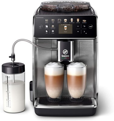 Saeco SM6585/00 全自動咖啡機（16種特色咖啡，6種使用者配置檔，彩色TFT顯示幕）不