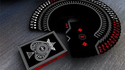 [fun magic] Black Platinum Lordz Playing Cards (Standard)