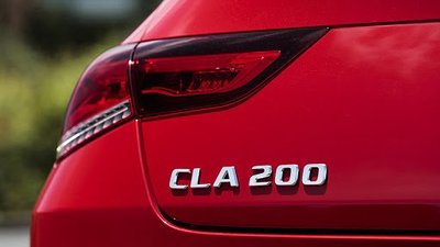 圓夢工廠 Benz 賓士 CLA C117 CLA180 CLA200 2016~2018 後車廂尾門字標字貼車標 鍍鉻
