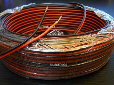 全新 平價紅黑喇叭線 環繞線 電腦喇叭線 (5米1組)