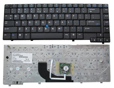 適用HP全新 惠普NC6400 6400 筆電鍵盤 NC6400 鍵盤 帶指點桿