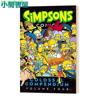 英文原版 辛普森漫畫大全4 Simpsons Comics Colossal Compendium