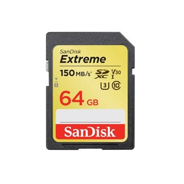 歐密碼 SanDisk Extreme SDXC UHS-1 V30 64GB 記憶卡 公司貨 150MB/秒