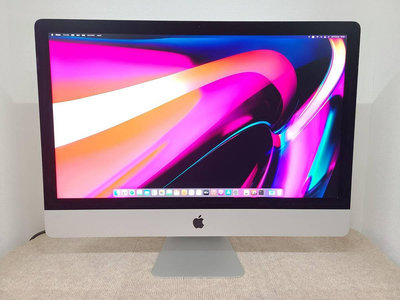 APPLE 最新款 iMac 27 高階訂製 保固至十一月 i9 64G 1T 近全新 桌子上最美電腦 刷卡分期零利