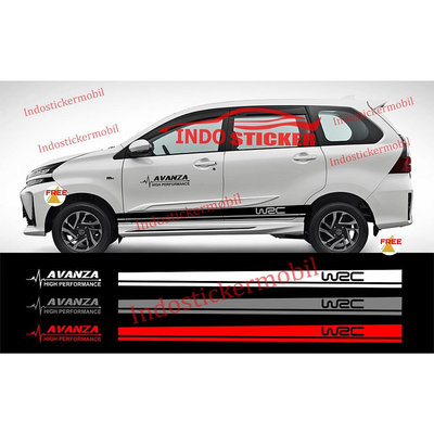 豐田 切割貼紙 AVANZA VELOZ 汽車貼紙 TOYOTA AVANZA VELOZ WRC RACING