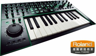 ♪♪學友樂器音響♪♪Roland System-1 數位合成器鍵盤 合成鍵盤system1