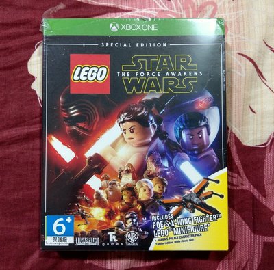 XBOX One 樂高星際大戰 原力覺醒 LEGO Star Wars 英文 限定版 全新未拆 附x戰機樂高