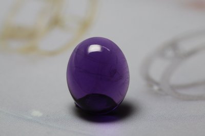 【東采藝術珠寶】天然紫水晶 橢圓蛋面 裸石 正品 男女寶石珠寶項鍊 戒指設計 LDI00036 歡迎鑲嵌訂做！