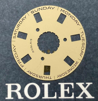 ROLEX 18238 118238 勞力士 Day-Date 星期及日期錶盤 ROLEX DAY-DATE cal.3155