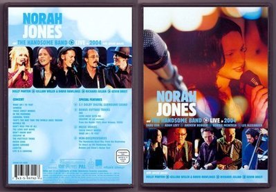 音樂居士新店#諾拉瓊斯 Norah Jones - The Handsome Band Live () DVD