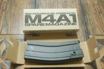 【OB工作室】-日本WA M4-GBB彈匣 全部現貨