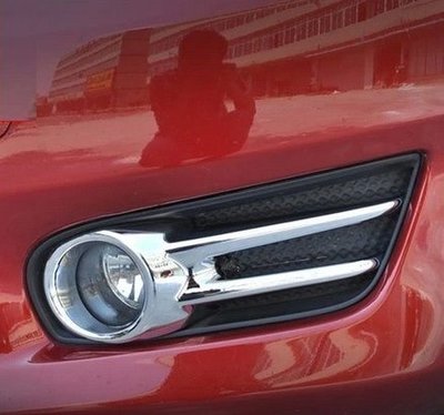 【車王汽車精品】日產 BIG TIIDA霧燈框 新TIIDA鍍鉻霧燈框 ABS鍍鉻