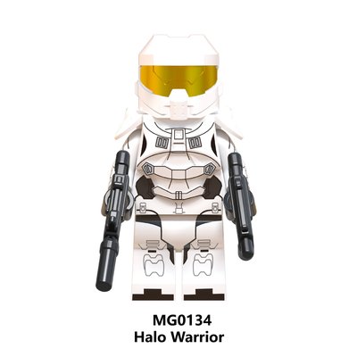 【積木班長】MG0134 HALO 菁英戰士 白 最後一戰 電玩 槍戰 軍事 人偶 袋裝/相容 樂高 LEGO 積木