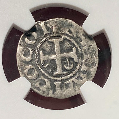 【全網最低價】NGC-VF25 法國中世紀1069-1129 安茹伯爵國1【5號收藏】22142414 盒子幣 錢幣 紀念幣