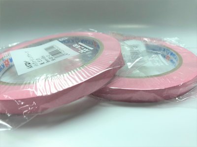 【維修達人】《束袋口機專用紙膠帶》9mm*50M、粉黃/粉藍/粉綠/粉紫/粉紅/白色、各種真空機、封口機、印字機