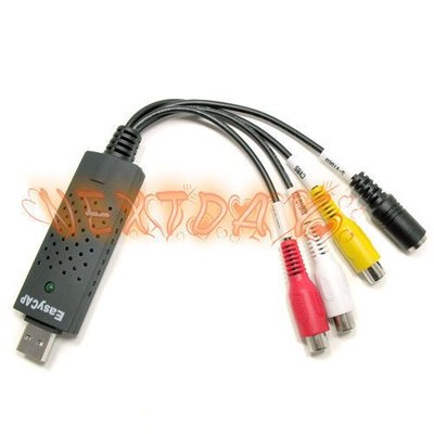 特價 影音 影像 擷取卡 USB影像擷取卡(CD-60)-EasyCap  AV端子/S端子/NTSC/PAL皆可用 可自取