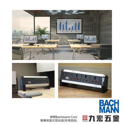 (含稅價格)九宏五金○→德國Bachmann Desk桌上型插座組(萬國插座)
